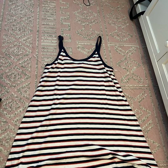 Universal Thread Blue and Red Striped Dress size xl - Picture 4 of 5
